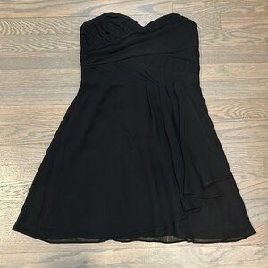 Express Black Strapless Sweetheart Neckline dress size 4